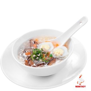 Soup Cua Gà Xé Nấm Hương